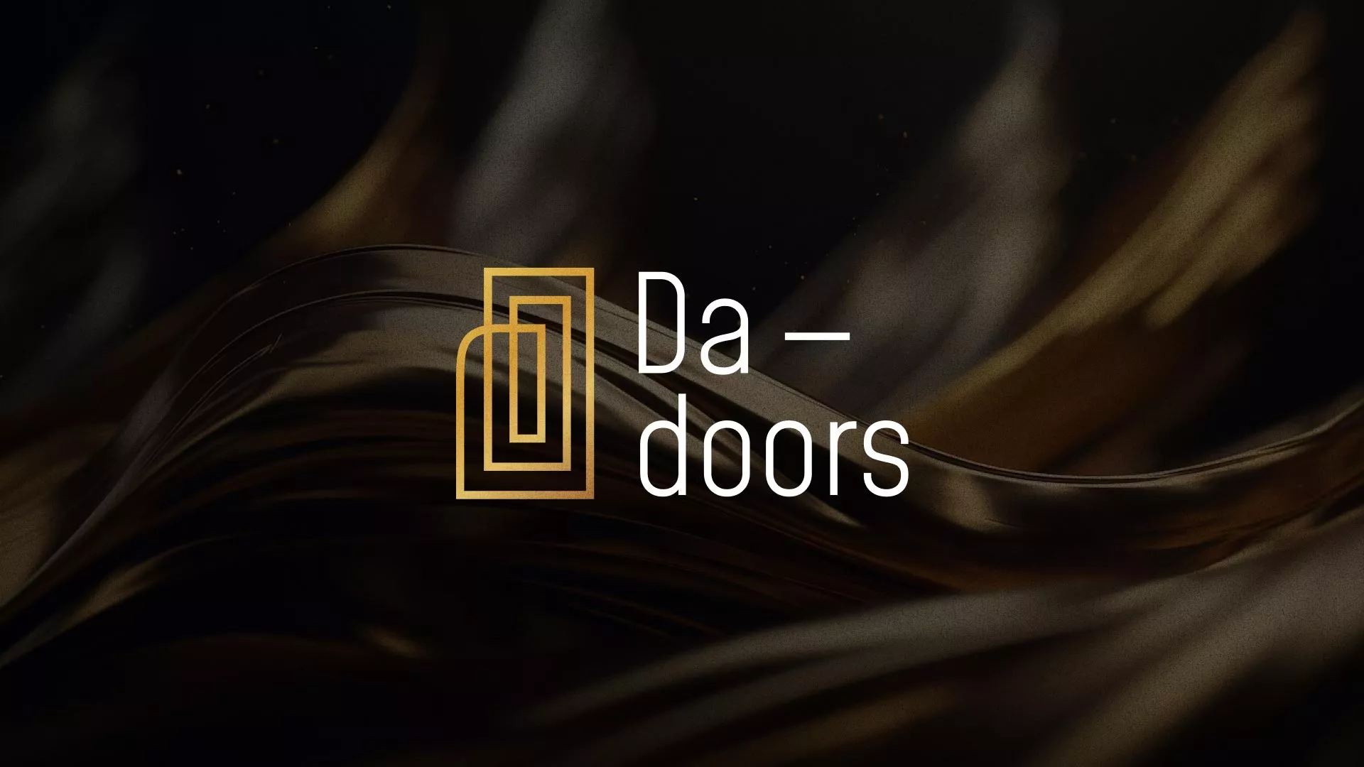 Разработка логотипа для компании «DA-DOORS» в Кореновске